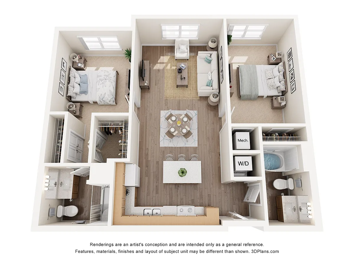 Floor plan 2B