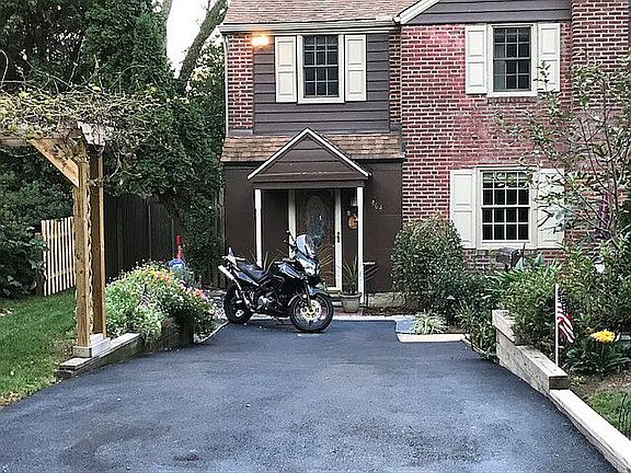 Front entrance upgraded