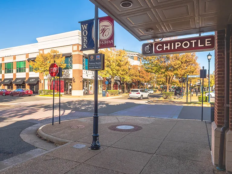Find all of your favorite retailers at the Fairfax Corner mall.