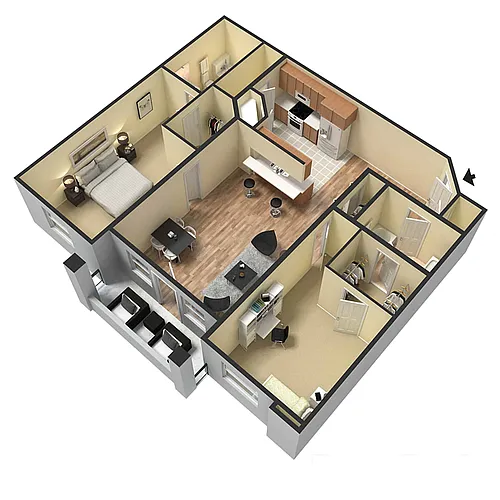 Floor plan Chicoma