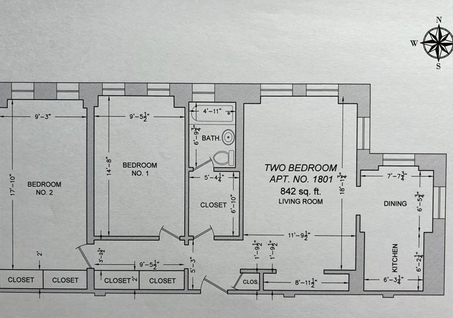 1 bed, 1.0 bath, $3,100 — Photo 1