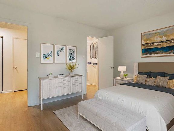 Finish Package IV bedroom with hard surface flooring and walk-in closet