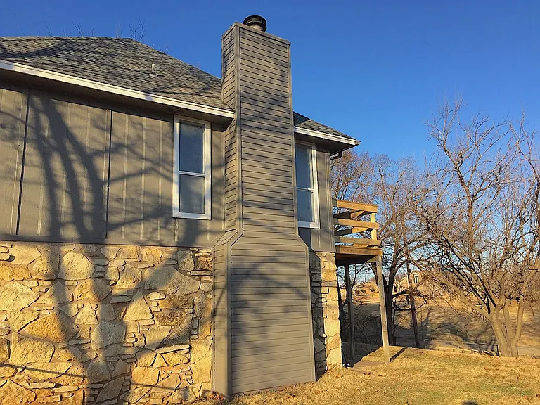 side of house