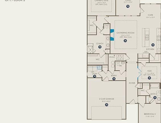 Prestige Floor Plan, Quick Move-in Home, Floor 1