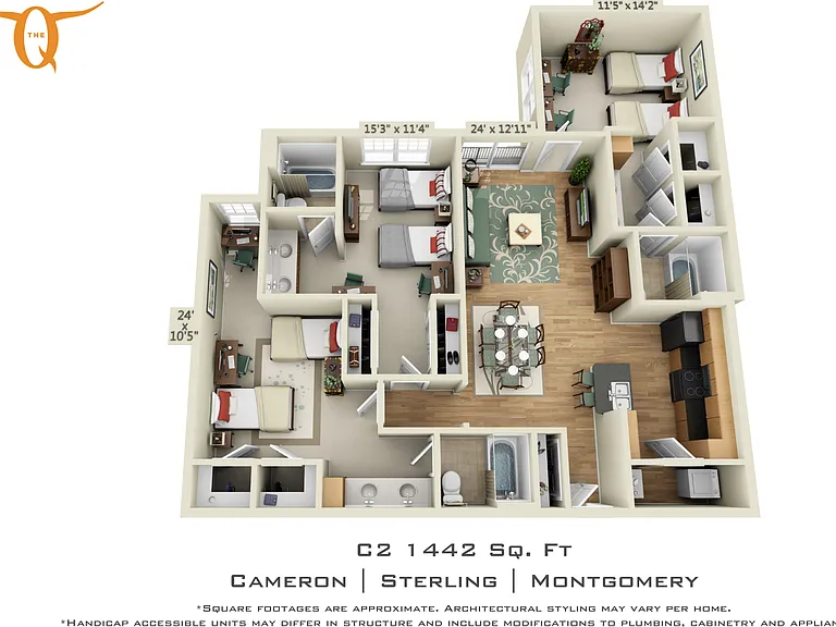 The Quarters Sterling House (Student Housing - Rent by the Bed) — Photo 81