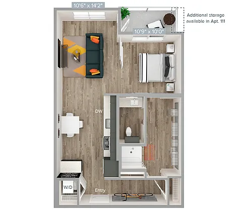 Floor plan AM11-706-710