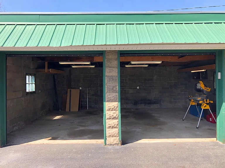 2-Bay Garage with Automatic Door Openers