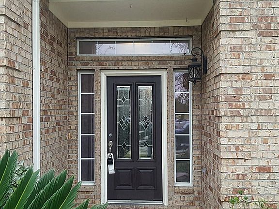 Stained Mahogany Front Door