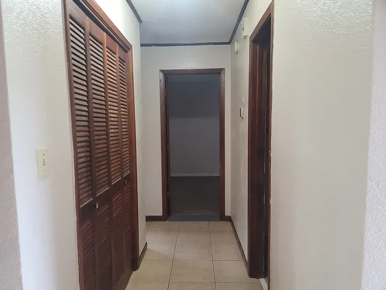 Hall looking from living room.