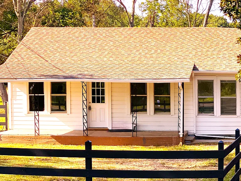 Front view from driveway