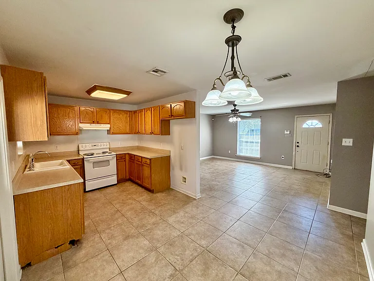 Kitchen and Living Room