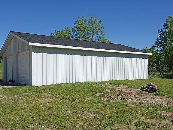 Garage with heated workshop