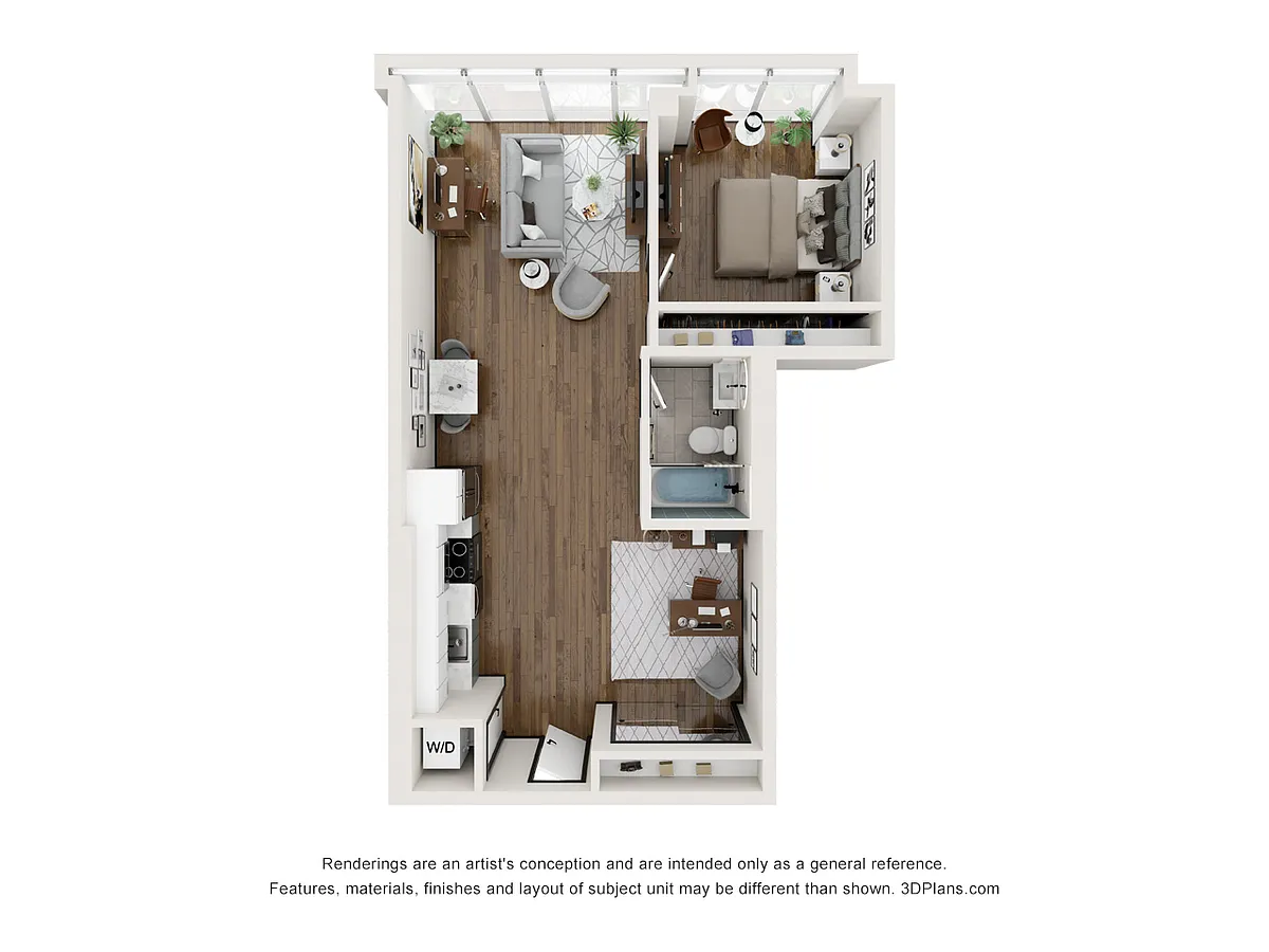 Floor plan C3 2 1BA