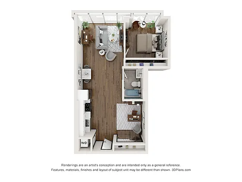 Floor plan C3 2 1BA