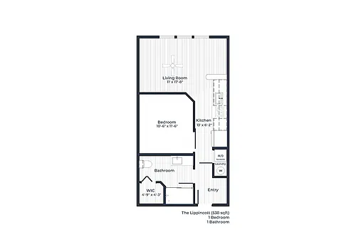 Floor plan The Lippincott