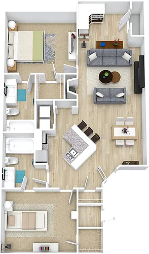 Floor plan The Roosevelt