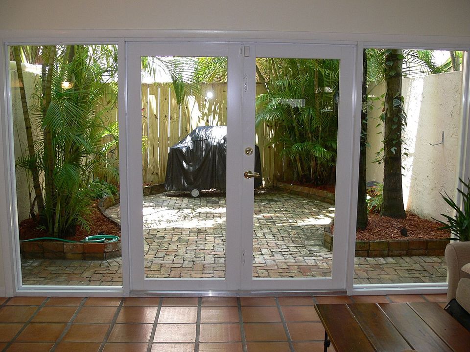 French Doors to Private Patio