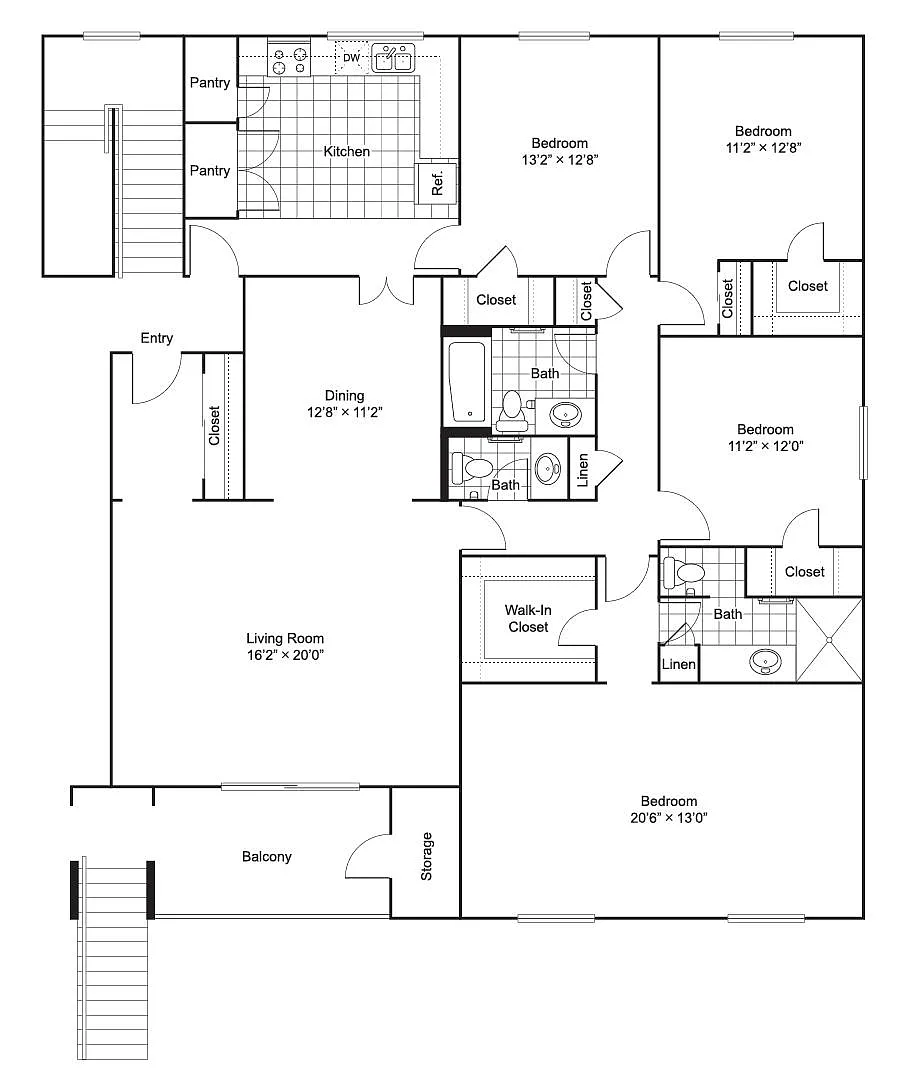 Floor plan Dogwood