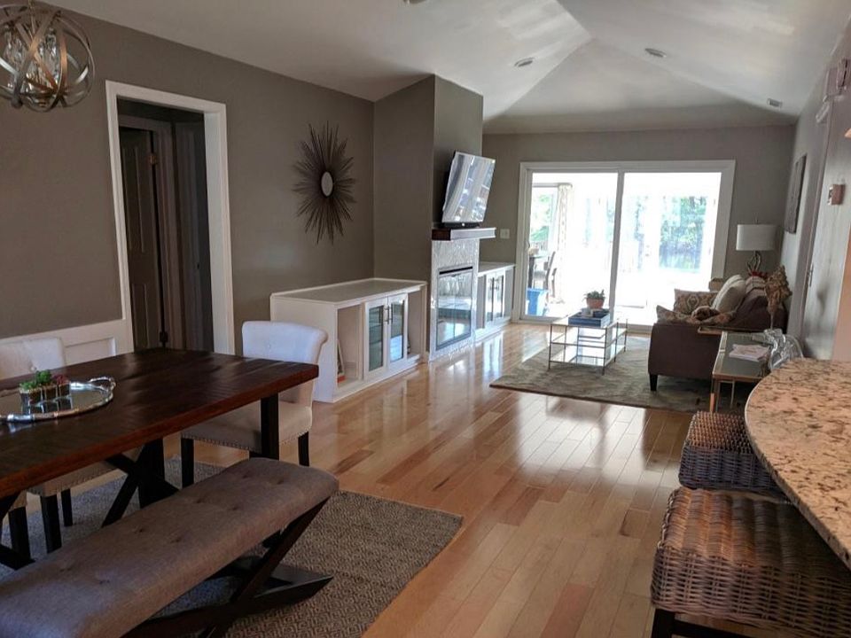 Dining Room & Living Room