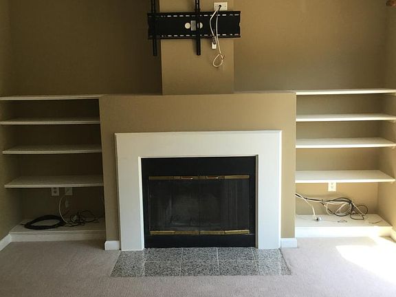 Family Room prewired for TV and surround sound