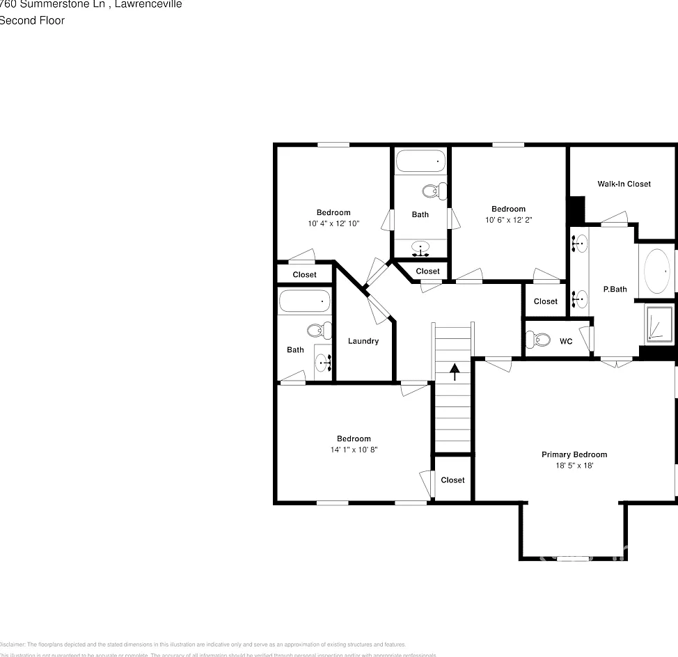 760 Summerstone Ln Lawrenceville, GA 30044 — Photo 3
