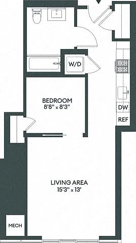 Floor plan Jr 1D