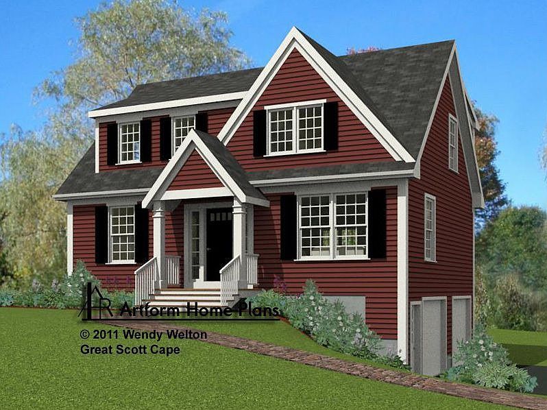 to be built! 2 car garage under