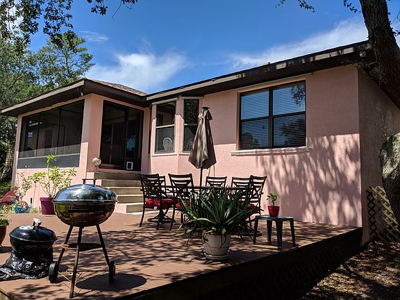 Back patio and porch
