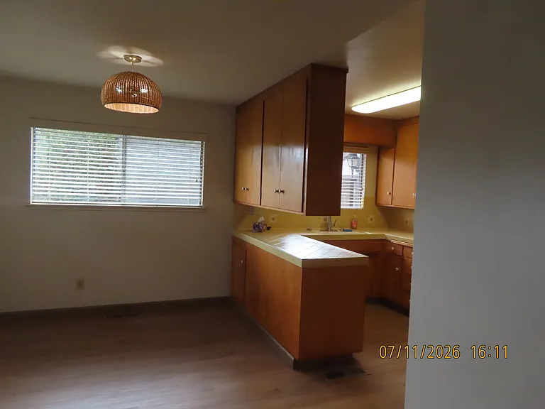 Dining area and Kitchen from Living