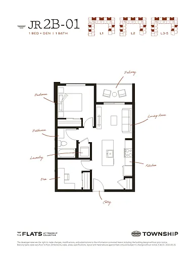 Floor plan JR2B-01