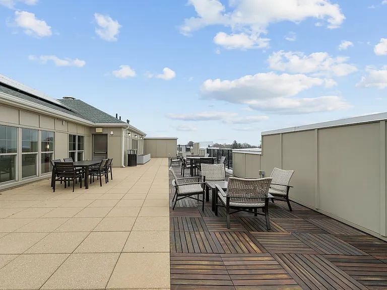 Rooftop lounge