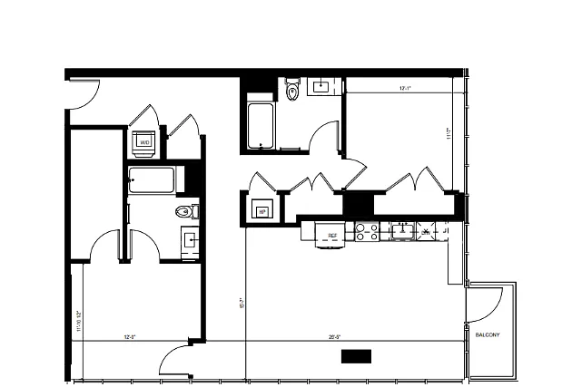 Floor plan B4 732