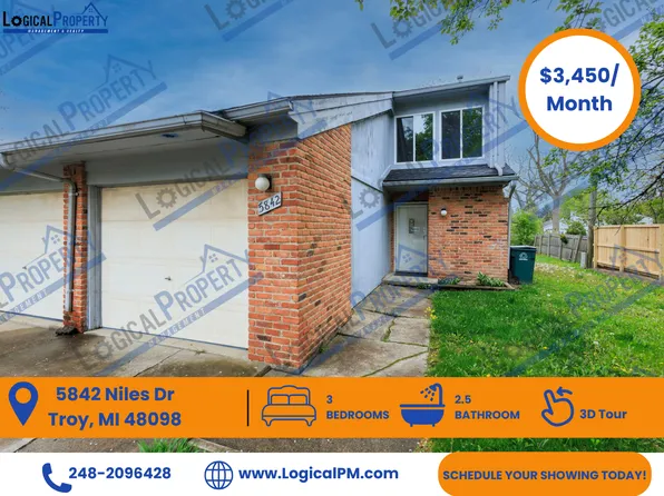 5842 Niles Dr, Troy, MI 48098
