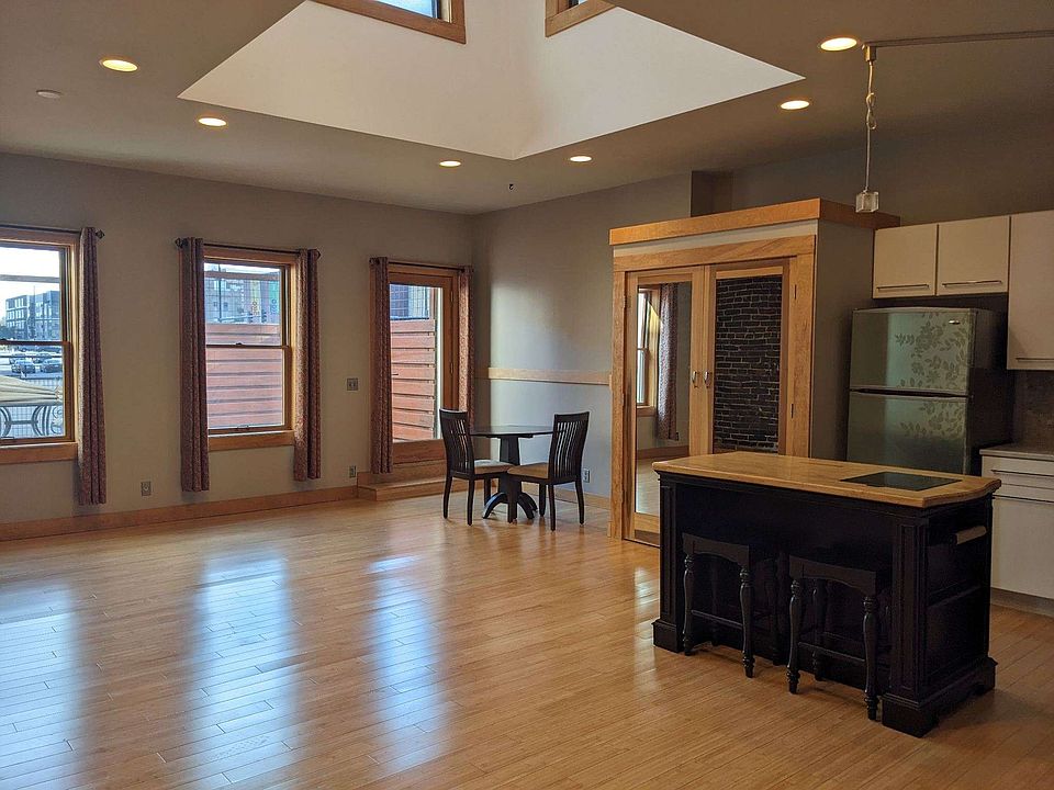 Skylight and spacious.