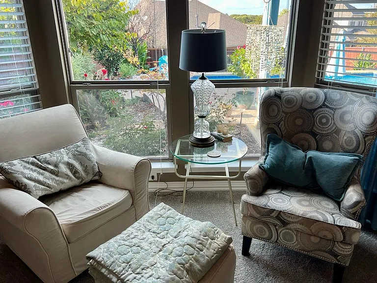 Master Bedroom with bay window