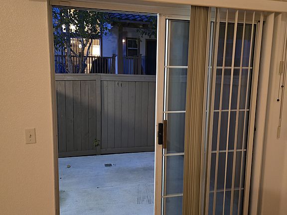 Entrance to the outside Patio area