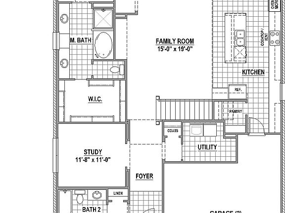 Plan 1579 1st Floor