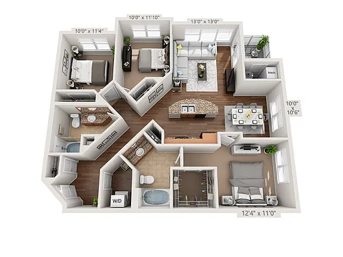 Floor plan Duncan