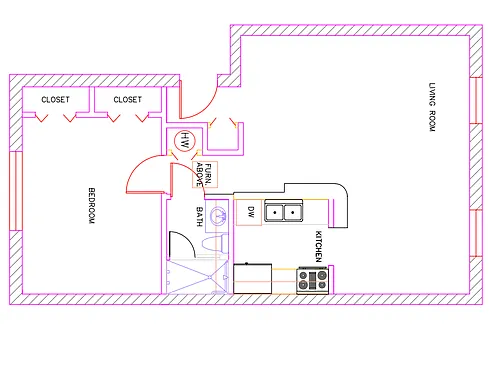 Floor plan Churchill