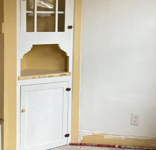 Dining room built in painted and ready to go