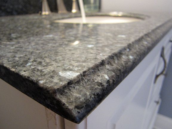 Granite counters in the BA.
