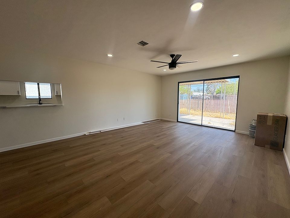 Family Room and Dining Room with luxury vinyl plank floors