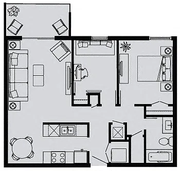 Floor plan C1