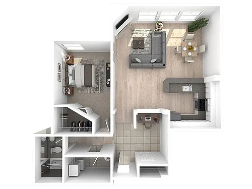 Floor plan Positano