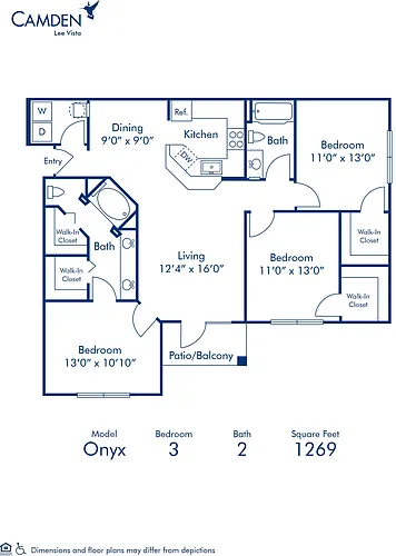 Floor plan Onyx
