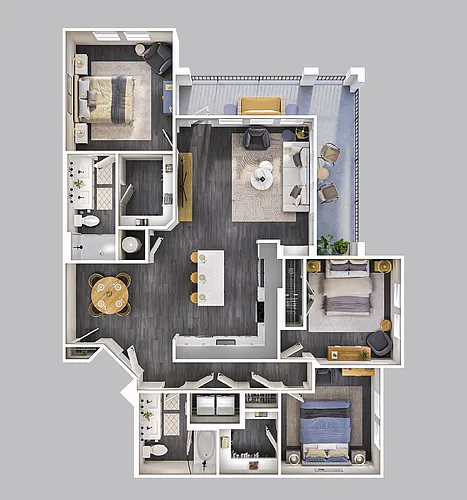 Floor plan TRAFALGAR SQUARE