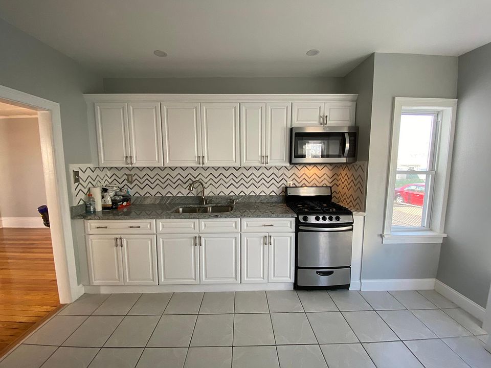 Updated kitchen stainless steel appliances