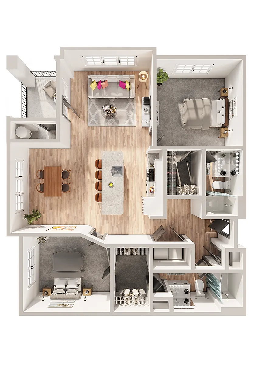 Floor plan B8
