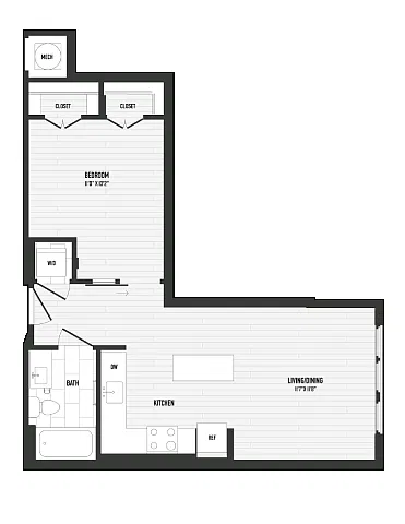 Floor plan A8A - Coda