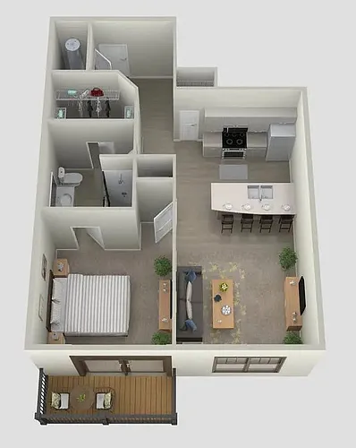 Floor plan The Hoffman